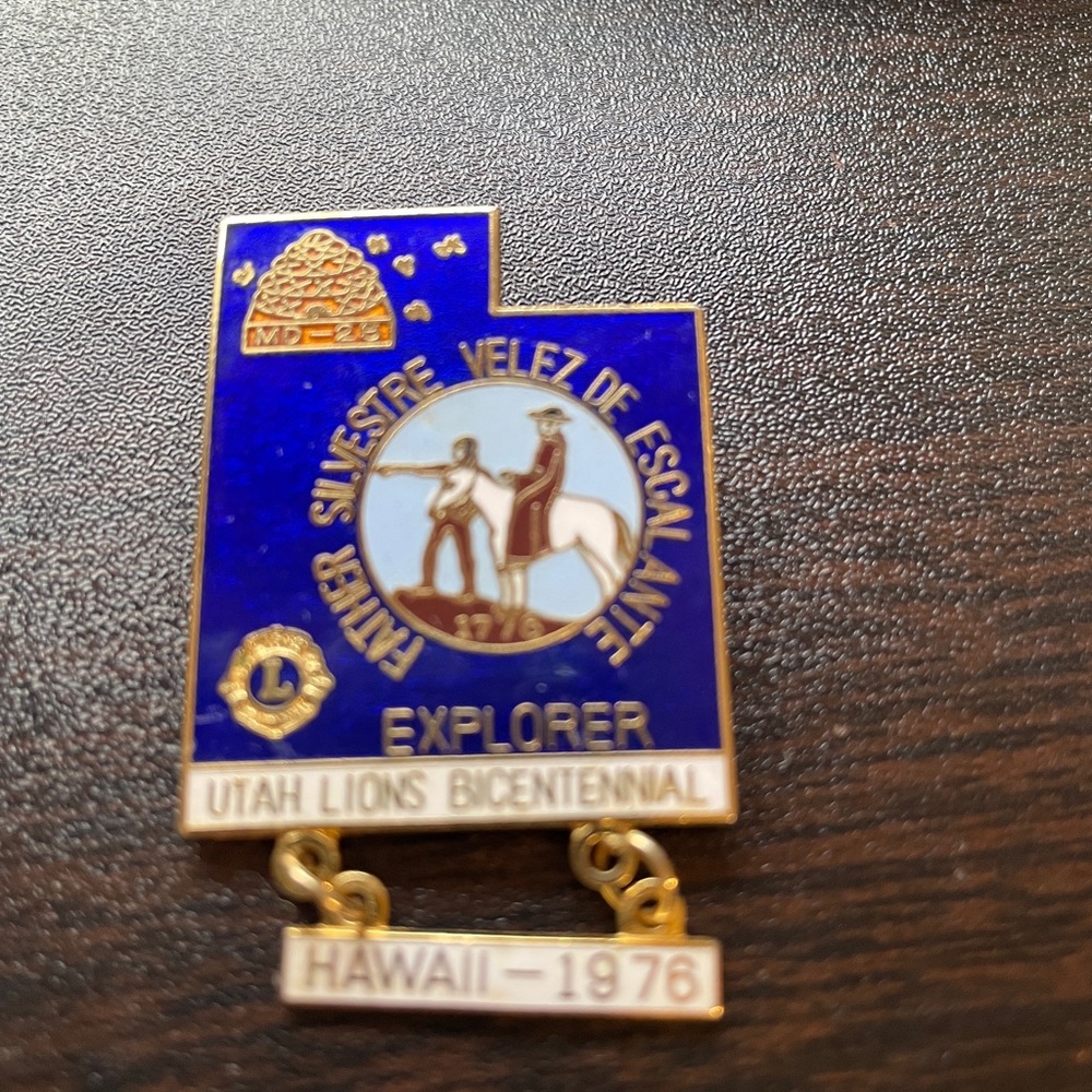 Utah Lions Bicentennial Pin